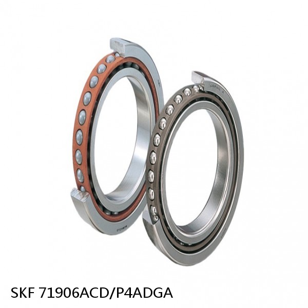 71906ACD/P4ADGA SKF Super Precision,Super Precision Bearings,Super Precision Angular Contact,71900 Series,25 Degree Contact Angle