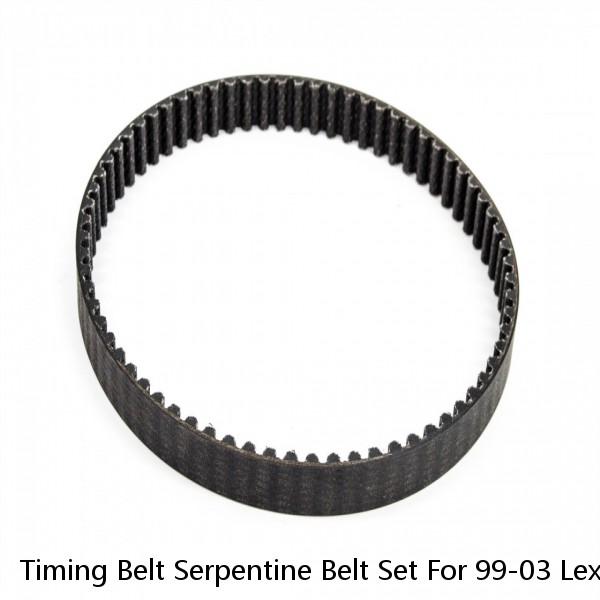 Timing Belt Serpentine Belt Set For 99-03 Lexus RX300 01-03 Sienna 3.0L V6 1MZFE