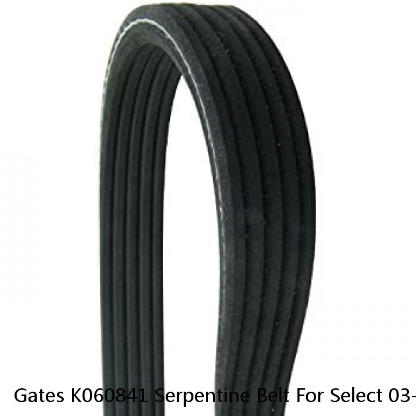 Gates K060841 Serpentine Belt For Select 03-17 Acura Honda Mercedes-Benz Models