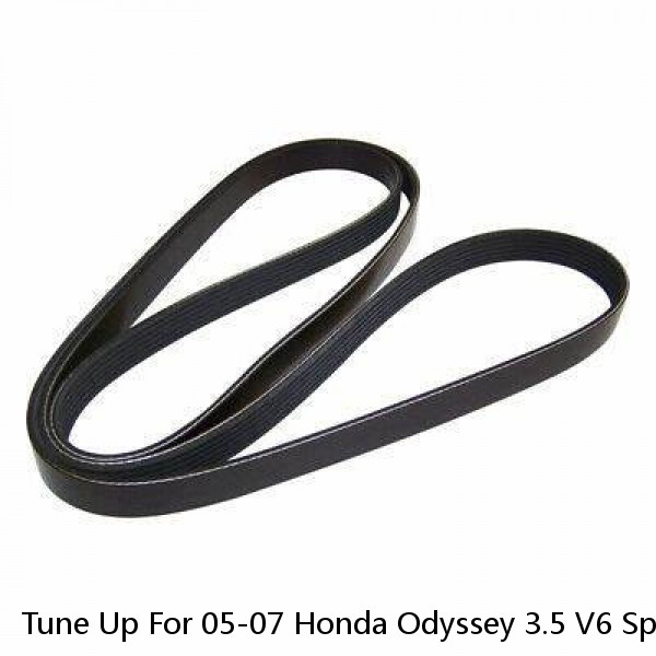 Tune Up For 05-07 Honda Odyssey 3.5 V6 Spark Plugs Air Cabin & Oil Filters Belts